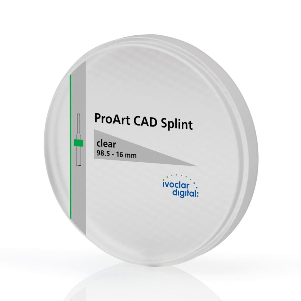 ProArt CAD Splint clear 98.5-20mm/1