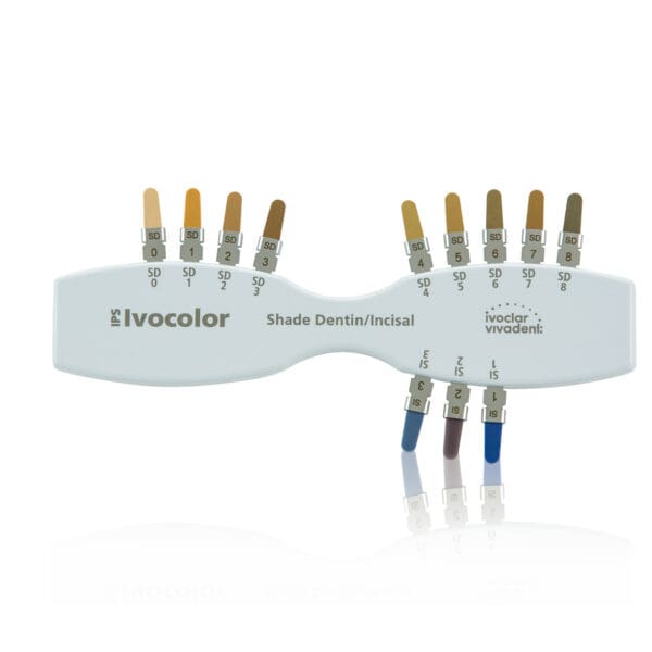 IPS Ivocolor Shade Guide Shade Dentine,Incisal