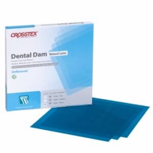 CROSSTEX DENTAL DAM LATEX PF