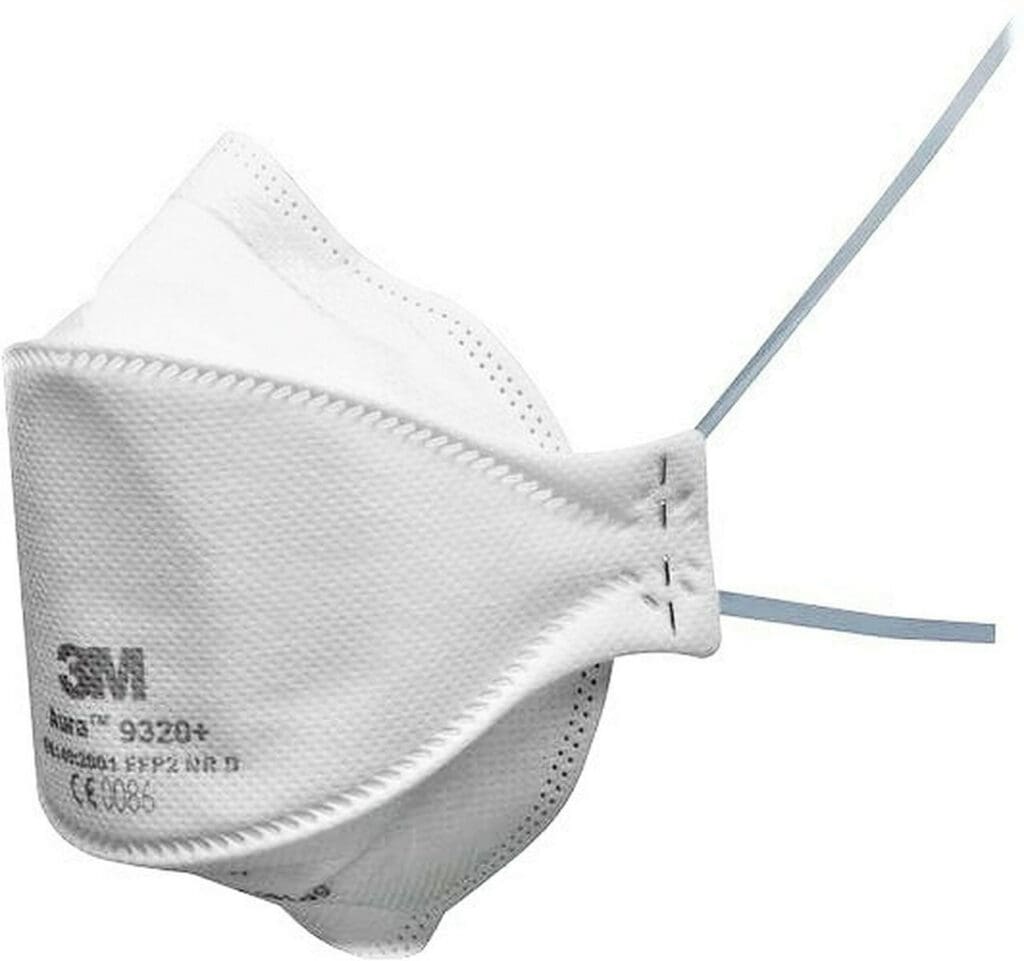 3M AURA 9320 ΜΑΣΚΑ ΠΡΟΣΤΑΣΙΑΣ ΧΩΡΙΣ ΒΑΛΒΙΔΑ FFP2