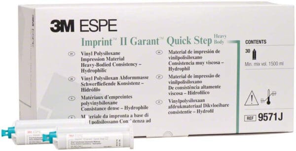 3M 9571J IMPRINT II GARANT QUICK STEP HEAVY BODY 30x50ml