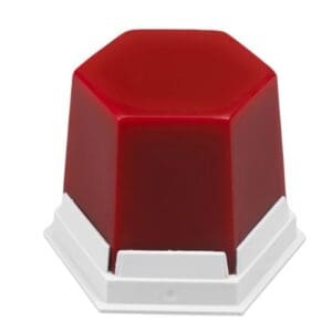 GEO Undercut wax red  transparent 75g