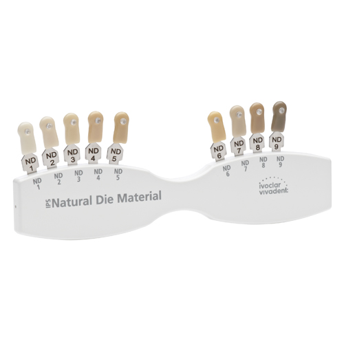 IPS Natural Die Material Shade Guide