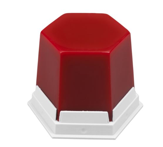 GEO Undercut wax red  transparent 75g