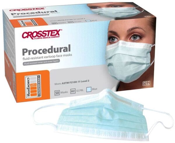 CROSSTEX ΜΑΣΚΑ PROCEDURAL 50TMX